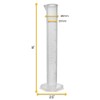 EISCO Graduated Cylinder, 50mL - Class B Tolerance - Octagonal