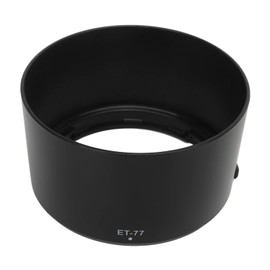 ET-77 Lens Hood for RF 85 mm F2 Macro is STM Lens, Reversible Bayonet Camera Lens Hood Replacement Lens Hood for , Black