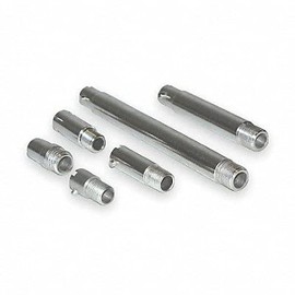 Bayonet Adapter, 1/8-27 Npt, L 2 1/2, Slvr