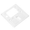 Sewing Machine Needle Plate Q235 Steel Throat Plate Replacement for