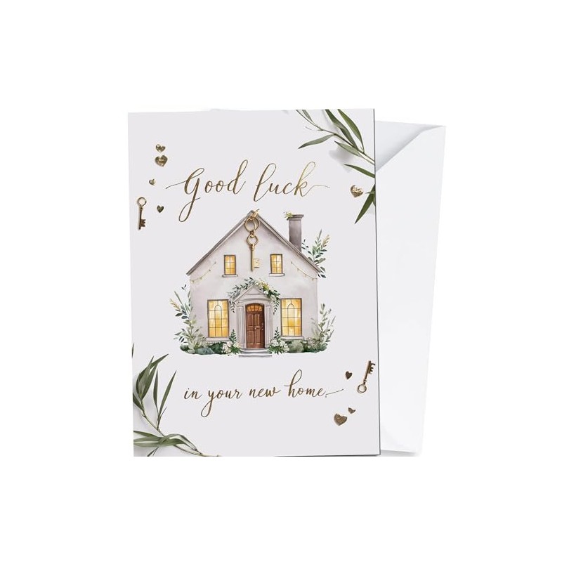New Home Congratulations Card, A5