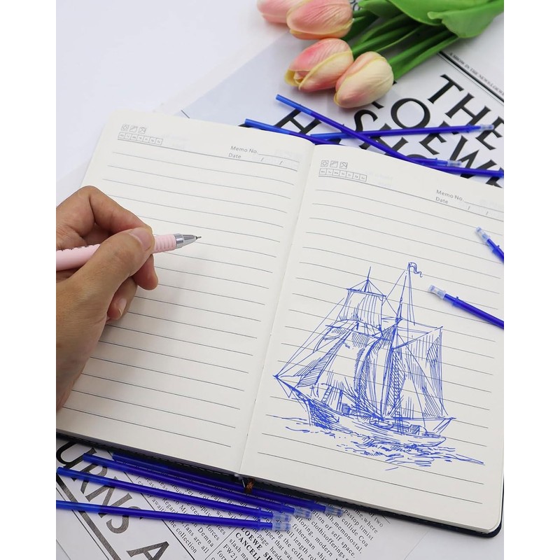 ZEXIJOW Erasable Gel Pen Refills, Compatible with Legami, Pack of