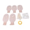 5PCS Colostomy Bags PE Leakproof Ostomy Pouch Ostomy Supplies for