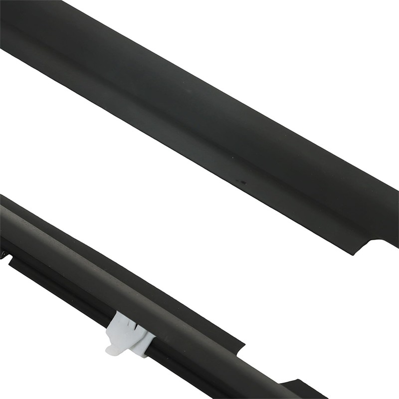 labwork Black 2PCS Weatherstrip Seals Door Glass Window Replacement for