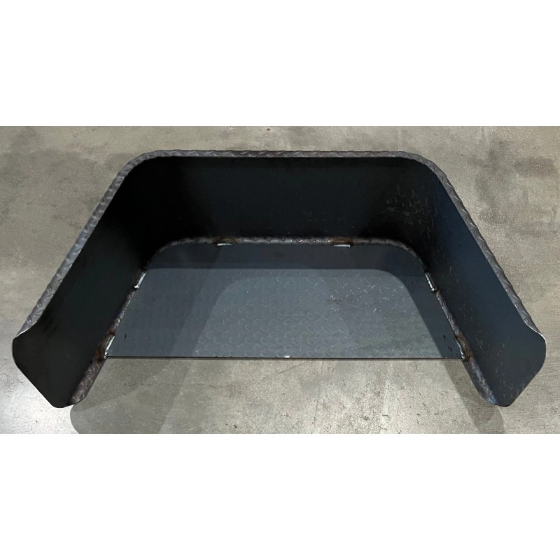 D2E 10 x 34 x 18 Steel 14Ga Treadplate Trailer
