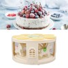 Rotary Dessert Machine LED Carousel Automatic Rotating Dessert Display Table