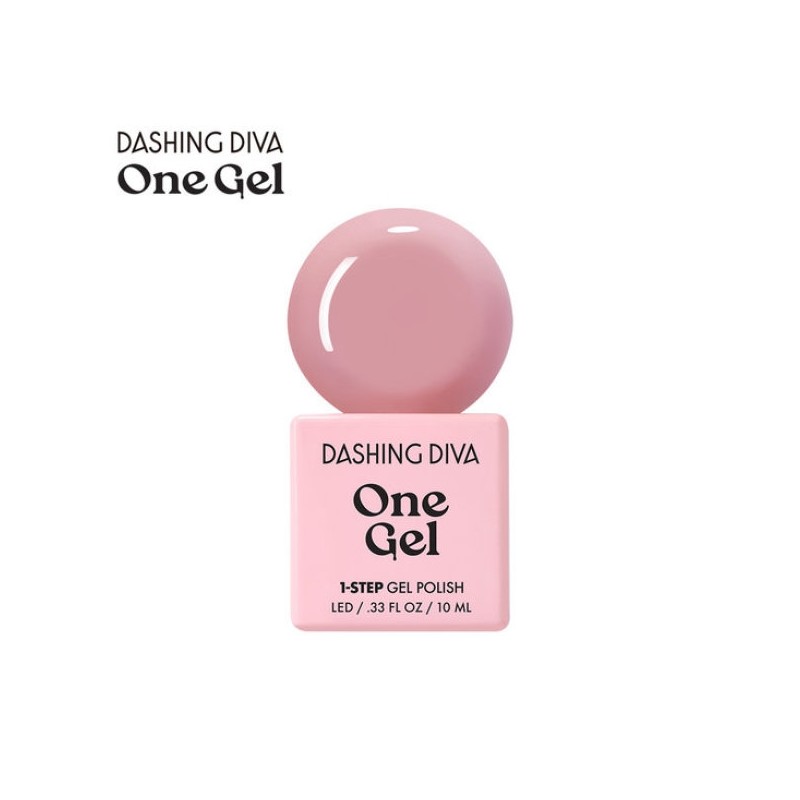 M) Dessing Diva Baby Pink Dusty Pink Gel Nails (2