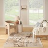 Nourison Washable Decor Mocha 5'3" x 7' Area Rug -