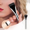 2pcs Flat Foundation Brush for Liquid Makeup, Ultra Thin Flat