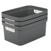 Jolie Max Plastic Storage Boxes with Lid, 3 Set of
