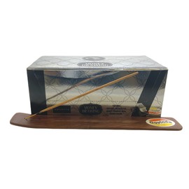 Govinda Incense Stick Holder Bundle with Nandita Money Drawing Incense Sticks - 12 Boxes x 15 Grams