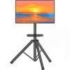 Tripod TV Stand with Shelf for 23-75 inch TVs up