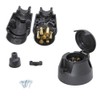 TAEUYYM 7 Pin Trailer Plug and 7 Pin Trailer Socket,