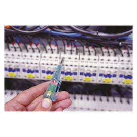 EMOS MS - 18 MS-18 M0018 Voltage Tester/Voltage Tester/Voltmeter AC/DC 0-250V Polarity Indicator Contactless/Non-Contact Clear