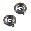 Oedema 2 Pcs Drill Press Spring 2.2Ft Long, 35 x