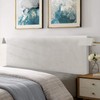 TAOCOCO Bed Headboard Covers, King Size Headboard Covers,Velvet All-inclusive Elastic