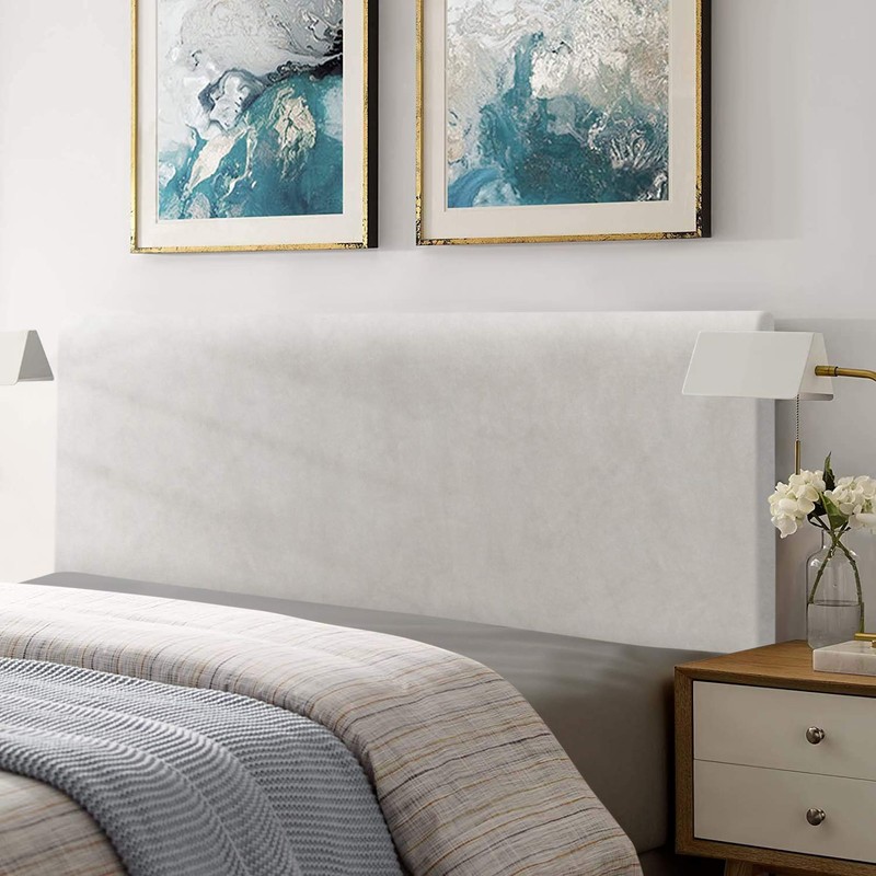 TAOCOCO Bed Headboard Covers, King Size Headboard Covers,Velvet All-inclusive Elastic