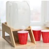 Mobilevision Bamboo Stand for Water Jugs/Large Beverage Jugs for Dispensing
