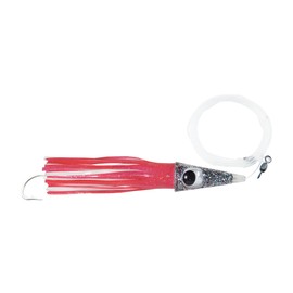 C&H Lures Tuna Tango Rigged & Ready, Pink/White Skirt, 7/0 Mustad Hook, AFW Swivel, 100 lb Grand Slam Mono Line, 6 ft