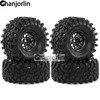 Chanjorlin 2.2 inch RC Crawler Tires and Beadlock Wheels Rims