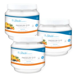 3 Colágeno Hidrolizado Premium Q10 Shelo Frutas + Regalo