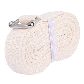 Sosoport Yoga Stretch Belt Fitness Elastic Band Sturdy Cotton Portable for Boys and Girls Adults Deepen Stretches Tone Muscles