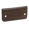 BIKER Trucker Wallet Long Format Genuine Leather Brown, brown