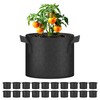 HealSmart Plant Grow Bags 5 Gallon 20-Pack, Tomoato Planter Pots