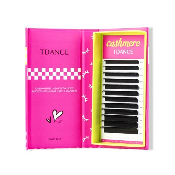 TDANCE TDANCE Cashmere Lash Extensions Super Matte Black Volume Lash