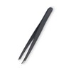 Eyebrow tweezers, straight eyebrow trimming, stray hair removal, tweezers, black metal / 눈썹 쪽집게 일자형 눈썹정리 잔털제거 족집게 핀셋 블랙 메탈