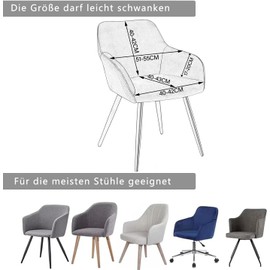 Zmorfiya Stretch Velvet Chair Covers, Set of 1/2/4, Velvet Chair Cover, Elastic Dining Room Chairs Cover, Removable Stretchy Soft Covers, Cat-Proof for Kitchen, Hotel, Party (Coffee, Pack of 4)