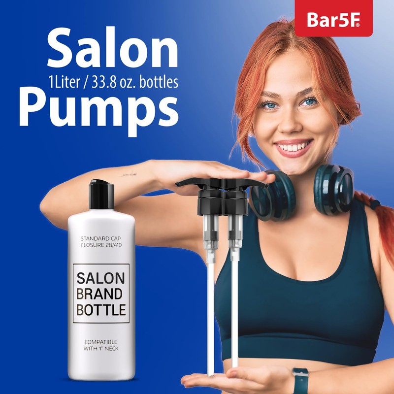 Shampoo & Conditioner Pumps for 1 L / 33.8 oz