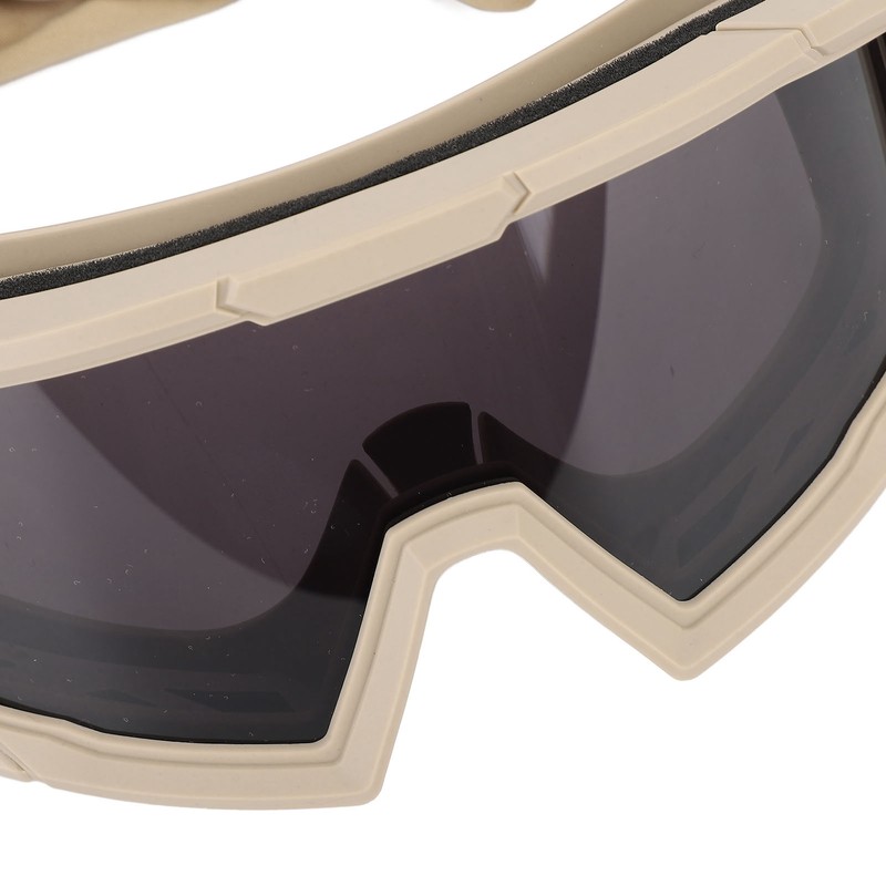 Protective Goggles Impact Resistance 3.8mm Thick Lens Comfortable Fit UV