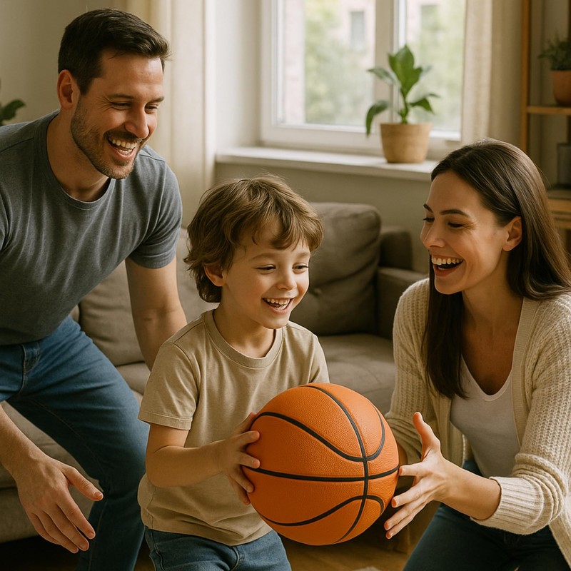 HomeSmile Silent Basketball - Size 7 (29.5''), Dribble Dream Silent