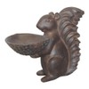 Comfy Hour Farmhouse Collection 8" Decorative Squirrel Holding A Plate