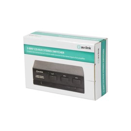 3 Way Cd/Aux Stereo Switch