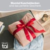 Blumtal Fleece Blanket 130 x 150 cm, Oeko-Tex Certified Cuddly