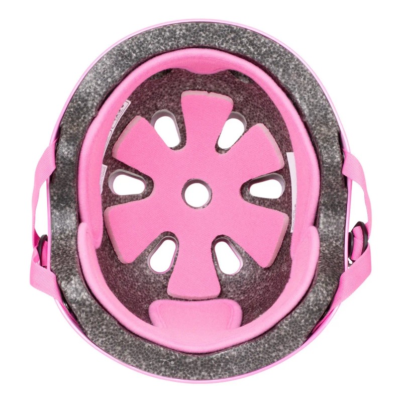 Rollerface Casco Multi-sport, Doble Certificado De Seguridad Color Rosa Talla