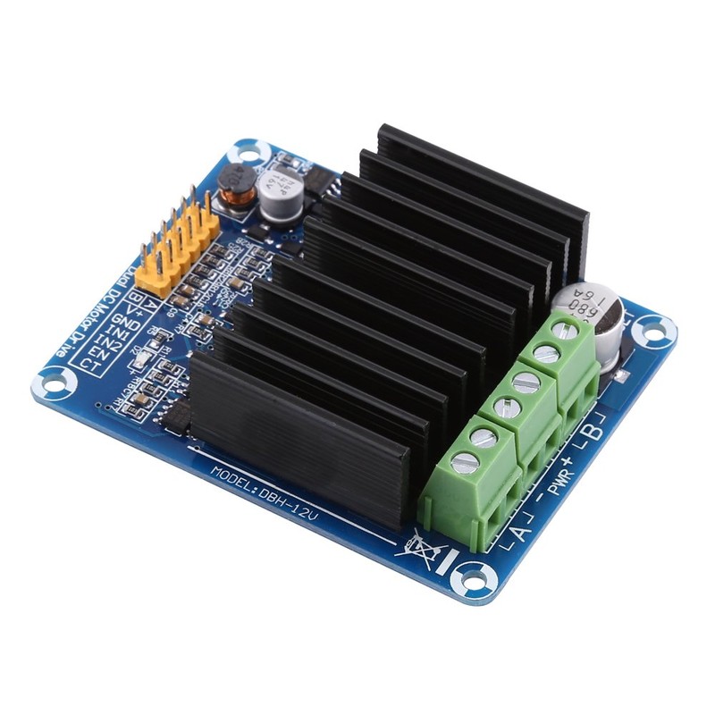 Dual Channel 5-12V DC Motor Controller H Bridge 0A-30A Motor