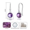 Philip Jones Amethyst Drop Earrings