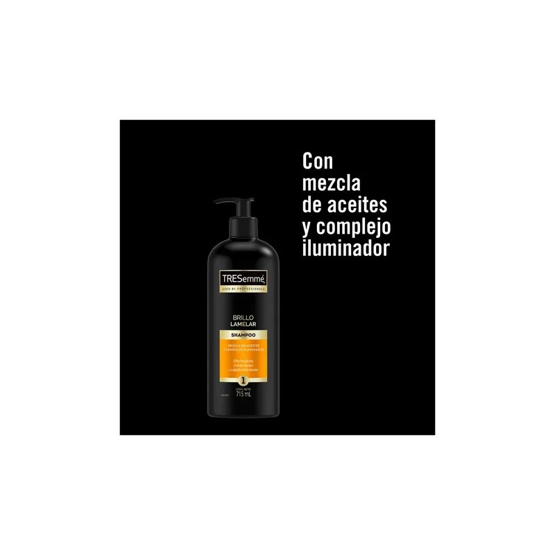 Shampoo Tresemmé Brillo Lamelar 715