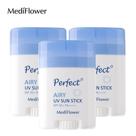 Medi Flower Perfect Airy UV Sun Stick 23GX3 / 메디플라워 퍼펙트 에어리 유브이 선스틱 23gx3개