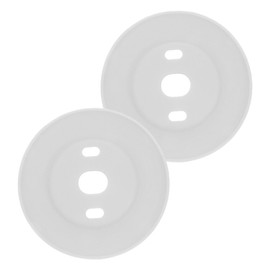 Housoutil 4pcs Nest Thermostat Wall Plate Cover Trim Kit Protects Against Scratches Easy to Clean Modern Design for Home Decor Compatible Nest Thermostat