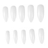 Healvian Water Drop Artificial Nail Tips Full Cover Nails Set