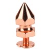 100 Sets Spiked Cone Spike Stud Rose Gold High Hardness