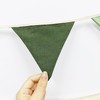 2Pack Sage Green Bunting Banner Nursery Garland Olive Green Double