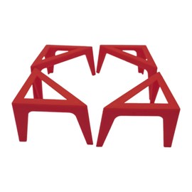 GAOSHA 4 x Canvas Stand for Painting Canvas Feet Support Stand for Pouring Painting Drawing Supplies