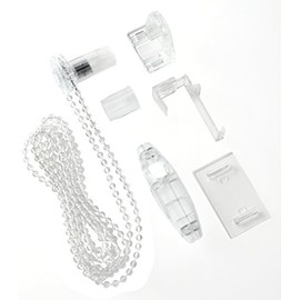 GARDINIA Design Set for EASYFIX Roller Blinds, Conversion set for gluing or clamping on, Transparent