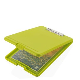 Operitacx Clip Board Storage Box Plastic Clipboard Folio Paper Holder Clipboard Lightweight File Box for Teachers Students