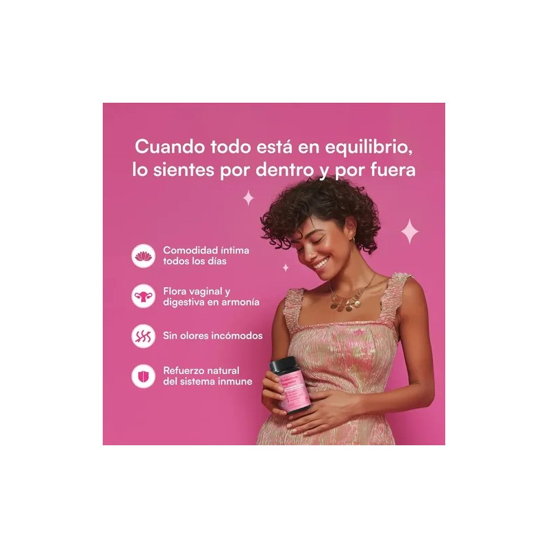 Probióticos Flora Femenina Zesty Nutrition Cepas Xos Cápsulas
